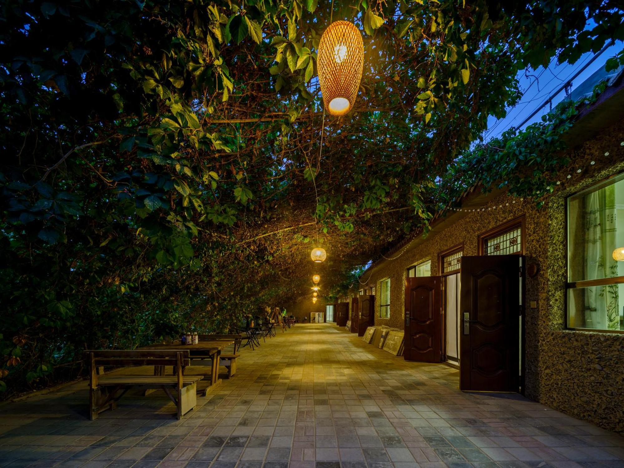 Dunhuang Hu Yang Inn Extérieur photo